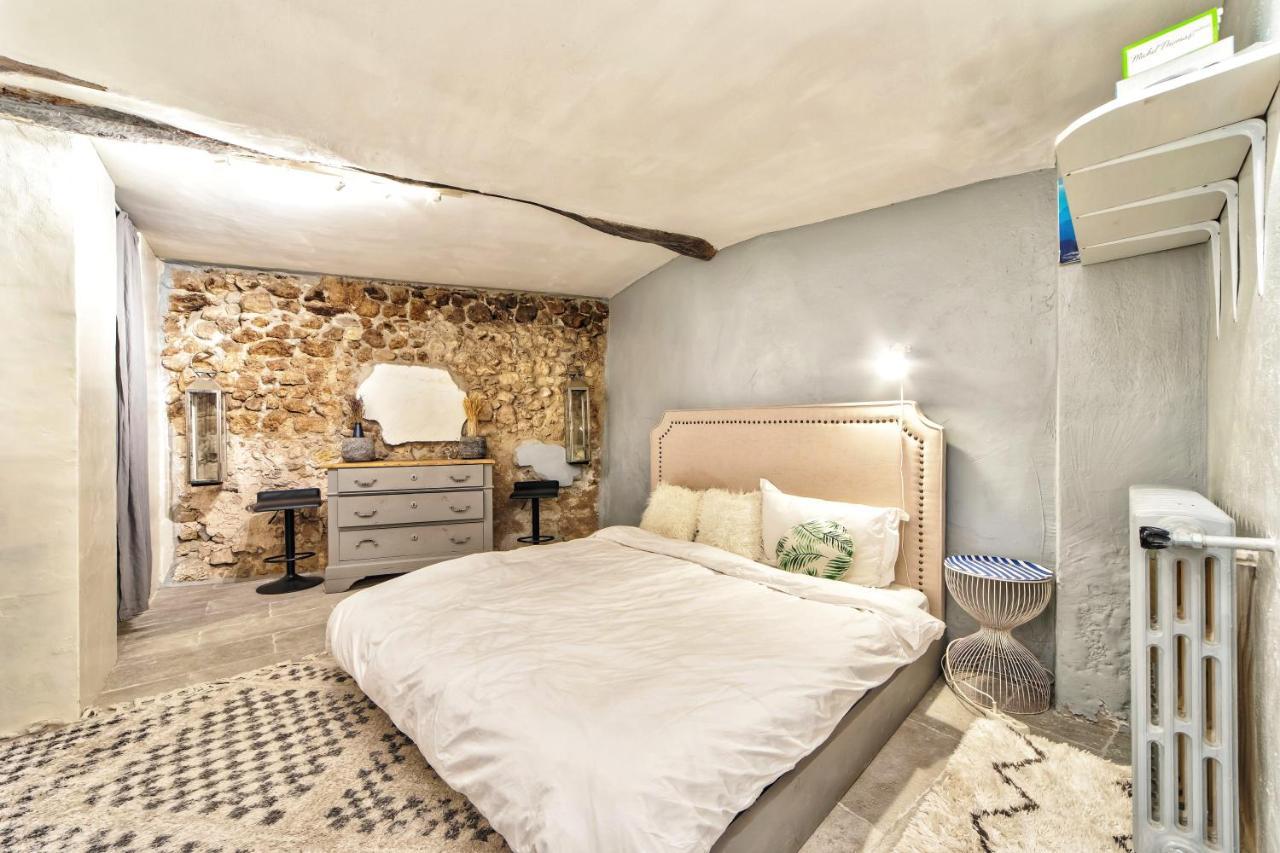 Townhouse Mougins In The Old Village, Fantastic View, Sea And Mountains Exterior photo